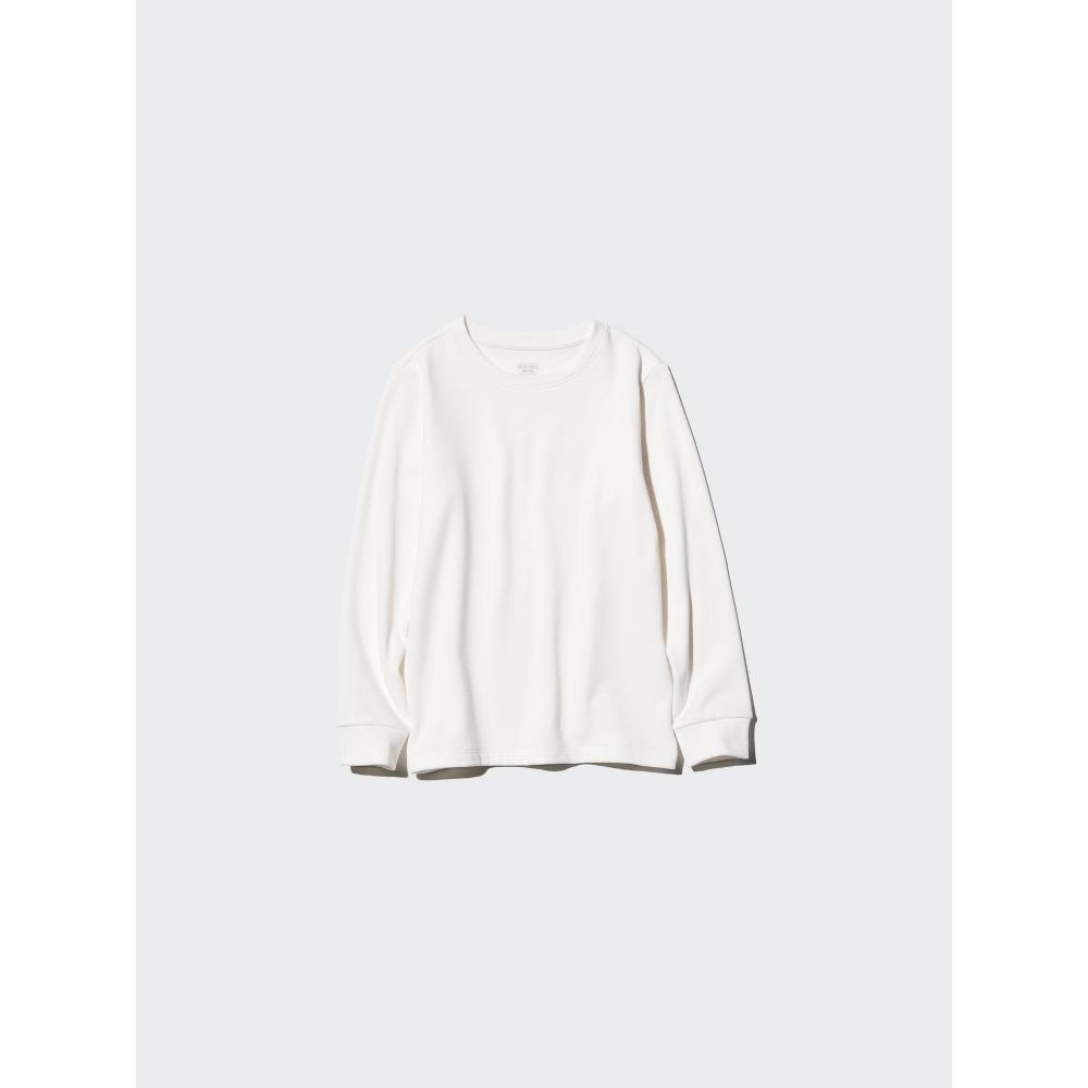 Uniqlo Kids HeaTTech ExTra Warm CoTTon Crew Neck T  Long Sleeve 