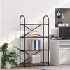 Vintage Wood Bookshelf 80 X 30 X 146 Cm Particleboard