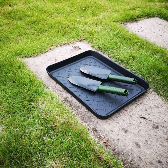 3Pcs/Set Durable Boot Trays Solid Plastic Utility Indoor Outdoor Shoes Holders Floor Protection