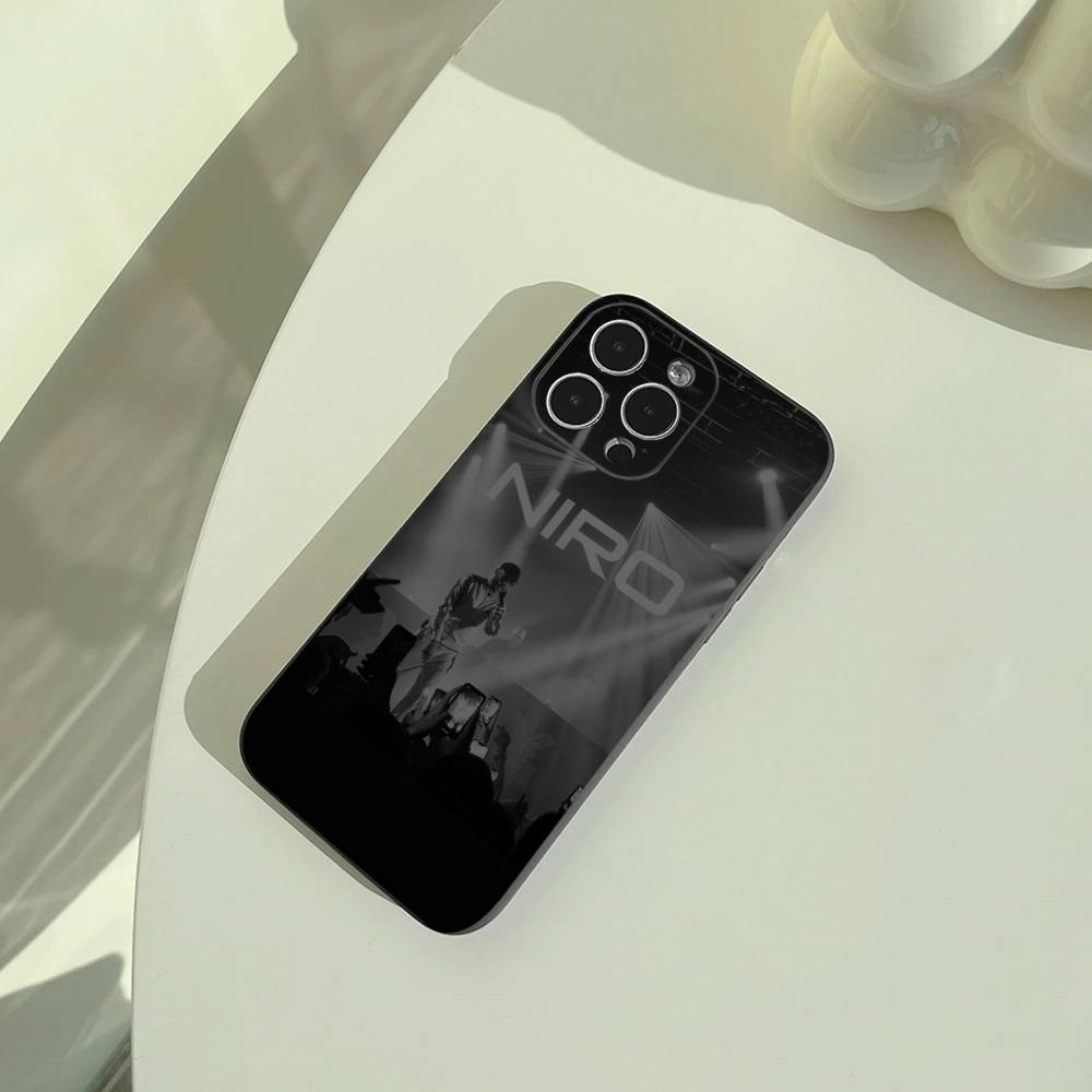 Rapper from Blois-N-Niro Phone Case For iPhone 17,16,15,14,13,12,11 Pro Max,16/15/14Plus,XS Soft Black Cover