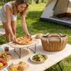 Excellent workmanship Wicker Meal Holder Stores Strong Dish assemblies And Drink Vessels