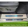 23 Haval Menglong Stainless Steel Door Sill Protector: Anti-Scratch Welcome Pedal