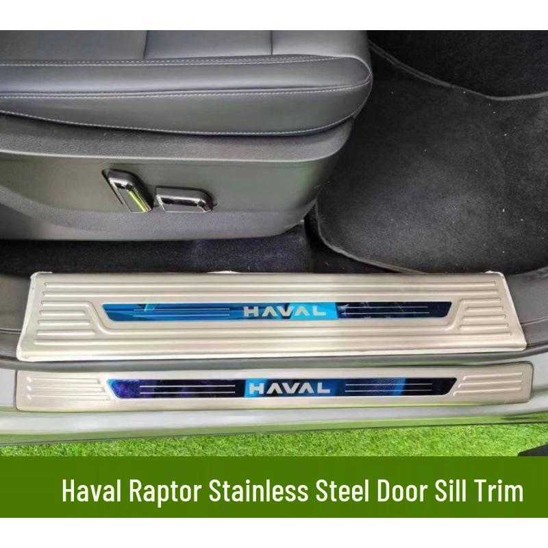 23 Haval Menglong Stainless Steel Door Sill Protector: Anti-Scratch Welcome Pedal