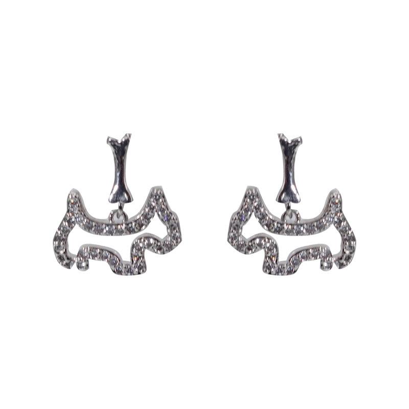 Cartoon Puppy Stud Fashion Personality Design Sense Niche Versatile Cold Wind
