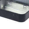 Tin Coin Organizer Black Key Organizer Metal Empty Box Black Storage Box Candy Box Card Case