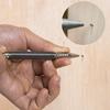Spring Center Punch Hammerless Dual Head Nail Setter Spring Loaded High Carbon Steel Nail Punch Door Hinge Pin Remover Tool