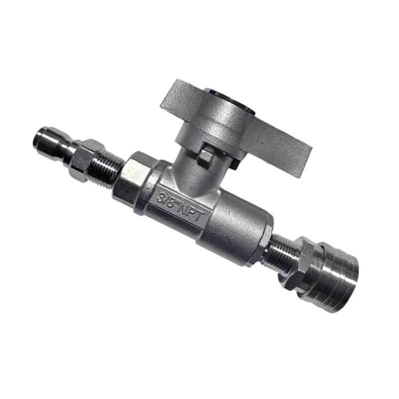 

Leakproof 3/8 Ball Valves DN10 5000PSI Heavy Dutys Pressure Washer Replacement China Mainland