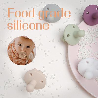 Food Grade Silicone Face Pacifier Anti Bloating Super Soft Simulation Pacifier Biting Sleeping Pacifier Baby Nipple Accessories