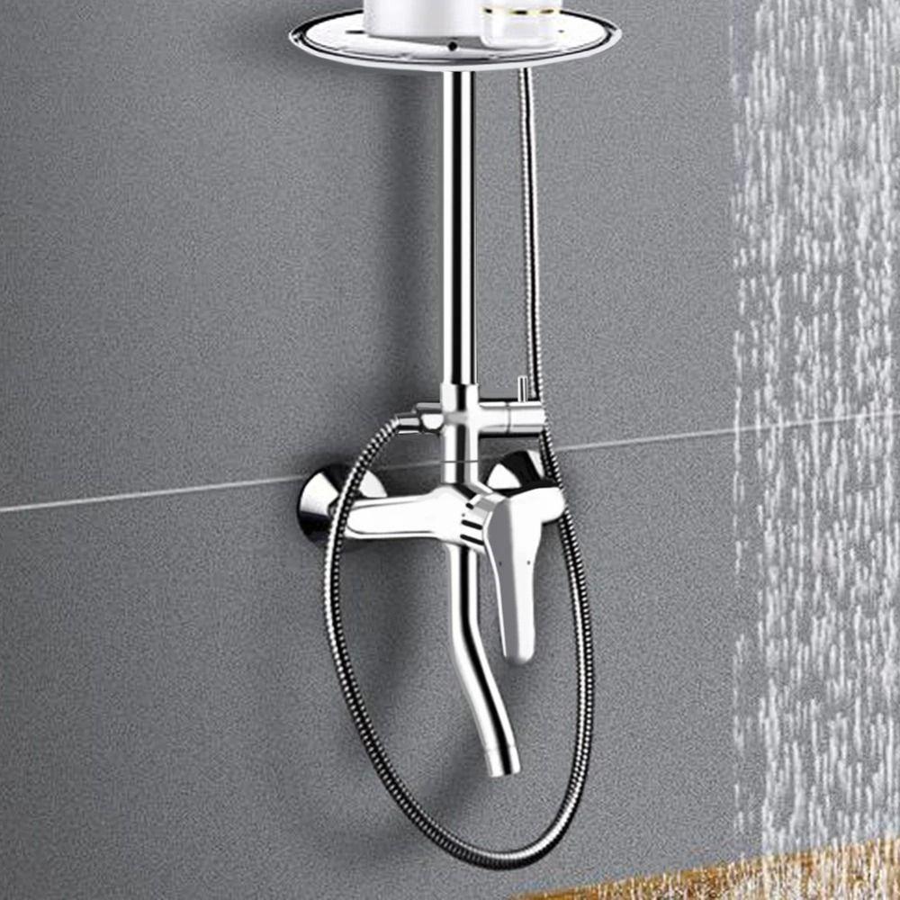 Three Function 3 Way Shower Head Diverter Valve Copper Shower Tap Connector  Faucet