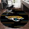 Jaguar Team Spirit Round Rug for Livingroom,Bedroom, Palyroom, Chair Rug, Area rug, Circle Carpet, Large Size Fan Christmas gift