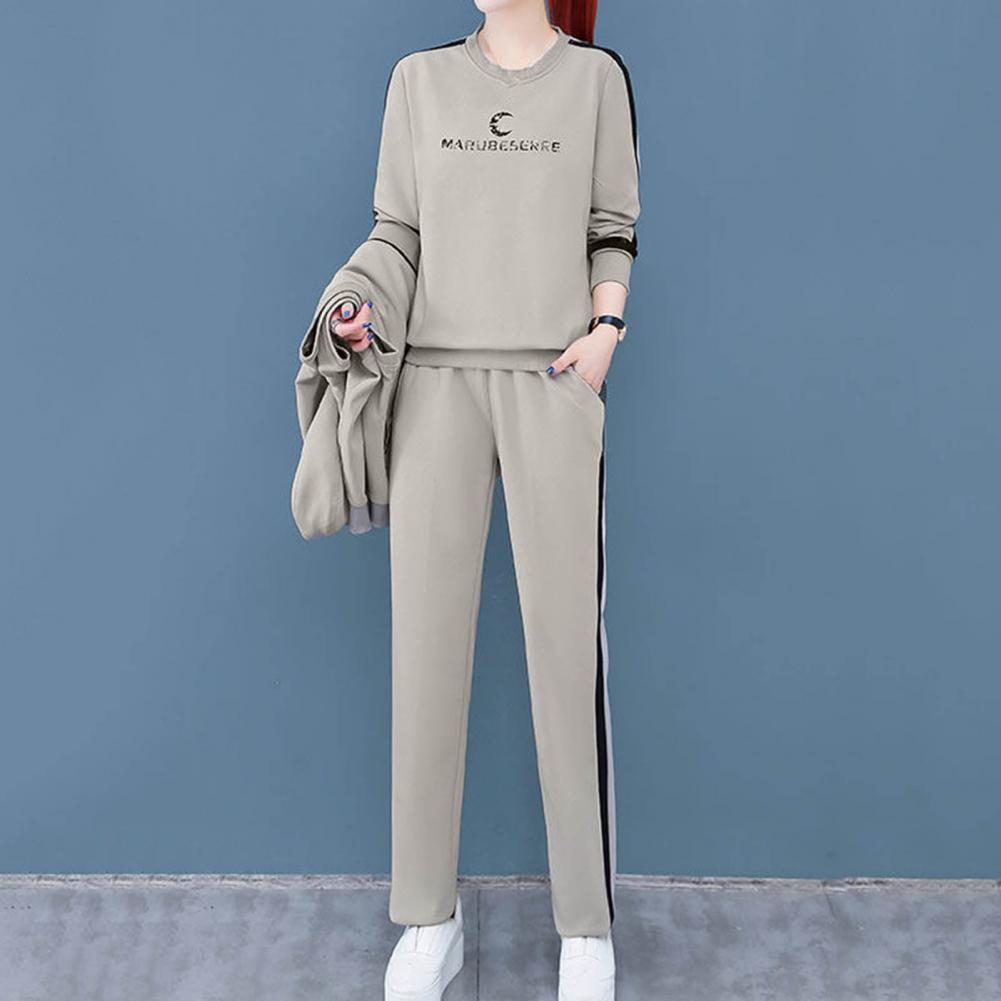 Imbracaminte sport Costum Primavara Moda Pulover Casual Cardigan din trei piese Costum de primavara si toamna