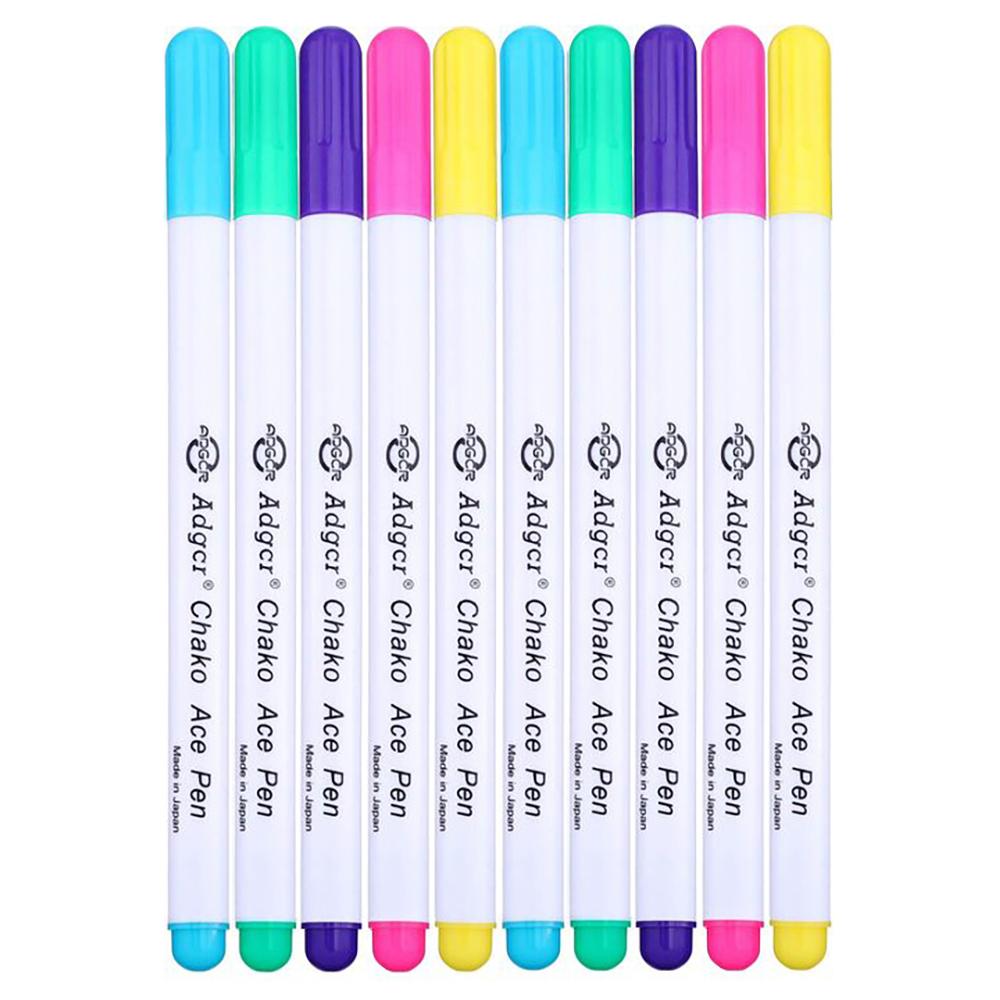 

12Pcs Water Soluble Marker Pen DIY Temporary Marking Tool Fabric For Sewing Dressmaking Tailors Marker Pen Erasable Ink Cloth темно-синий