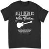 All I Need Is This Guitar Prs Funny T Shirt Many Colours XZM8