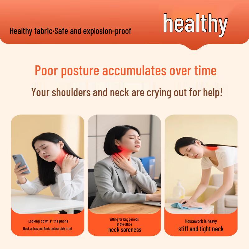 U-förmige Nacken- und Schulter-Wärmflasche