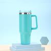Large Capacity 40oz Insulated Stainless Steel Car Cup with Handle - Portable Outdoor Ice King Cup