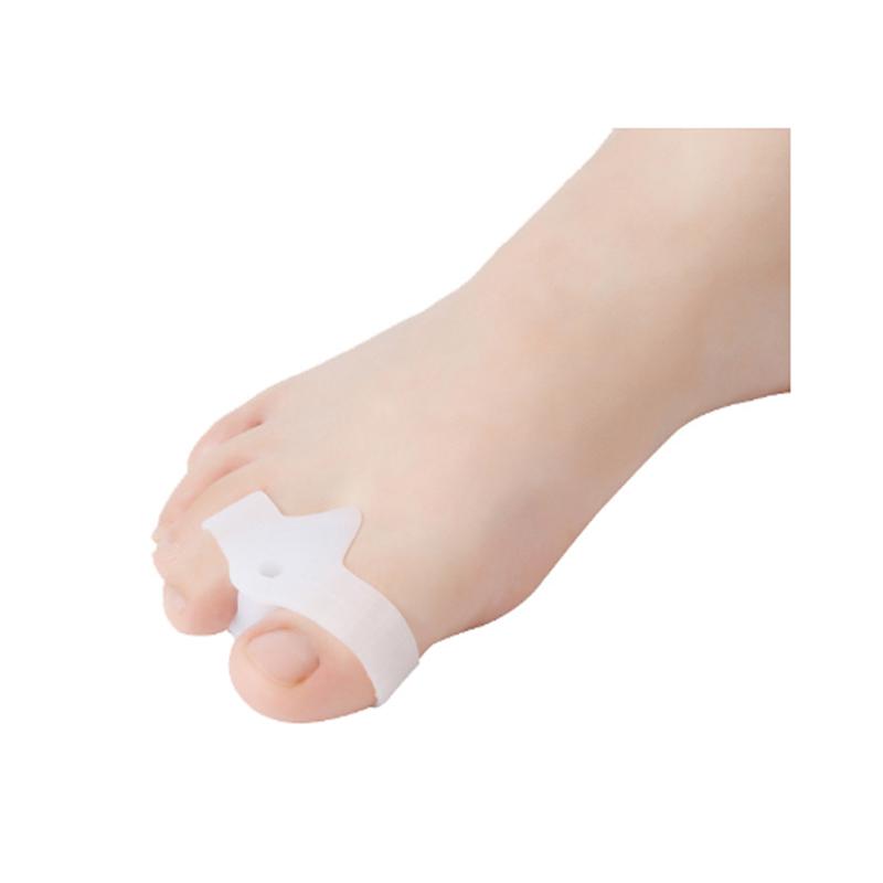 1Pair Gel Toe Separator Bunion Corrector Hallux Valgus Protector Silicone Foot Care for Pain Relief Comfortable