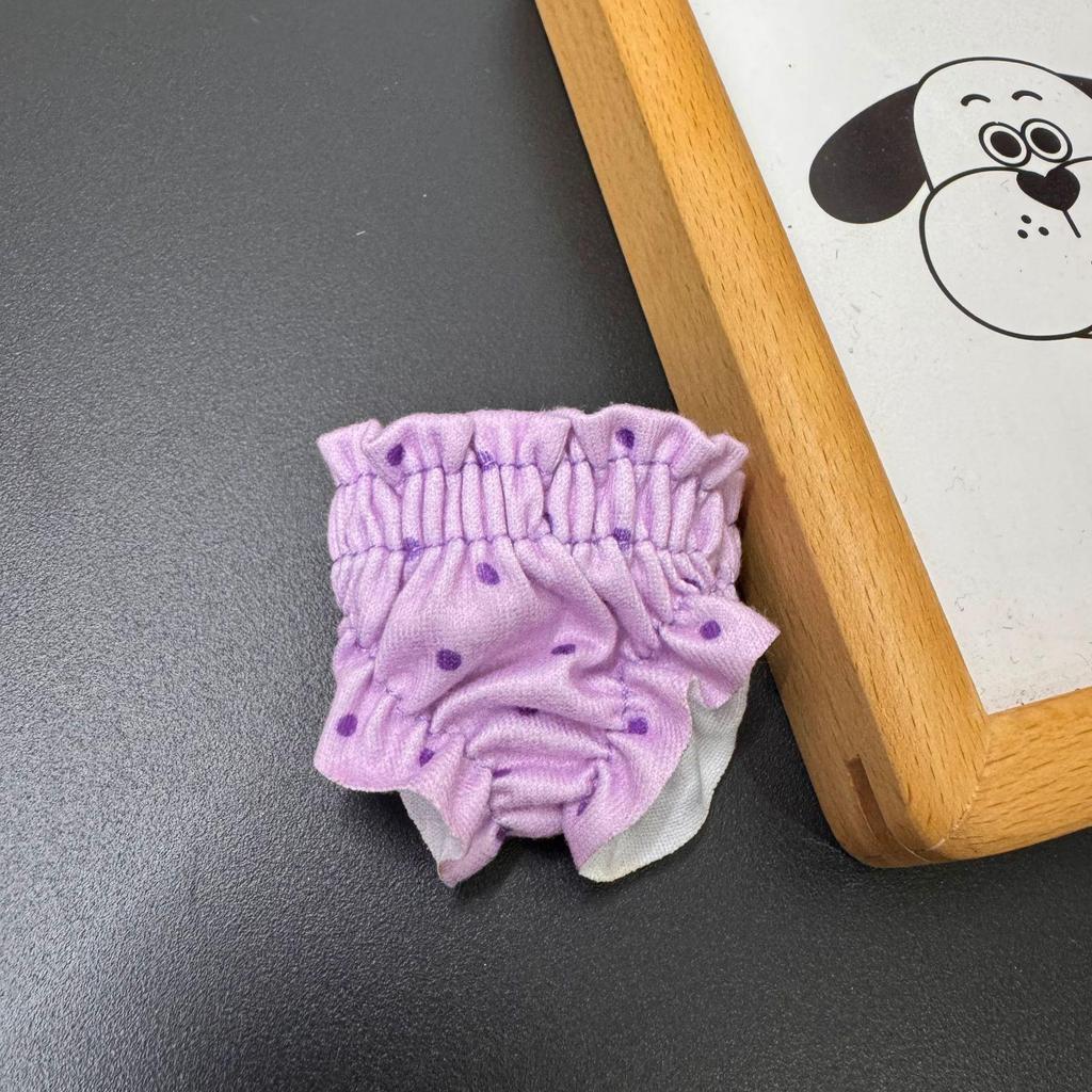 Labubu Doll Clothes: Cotton Pants & Accessories for 13cm-23cm Dolls, including Palm Dog-Themed Underwear.