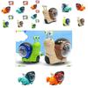 Electric Snail Toy With 3d Light Projection And Music Perfect For Parent-child Interaction