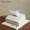 Silver Ceramic Tissue Box Living Room Coffee Table Foyer Dining Table Decoration Home Storage Organization Kitchen Tissue Boxes