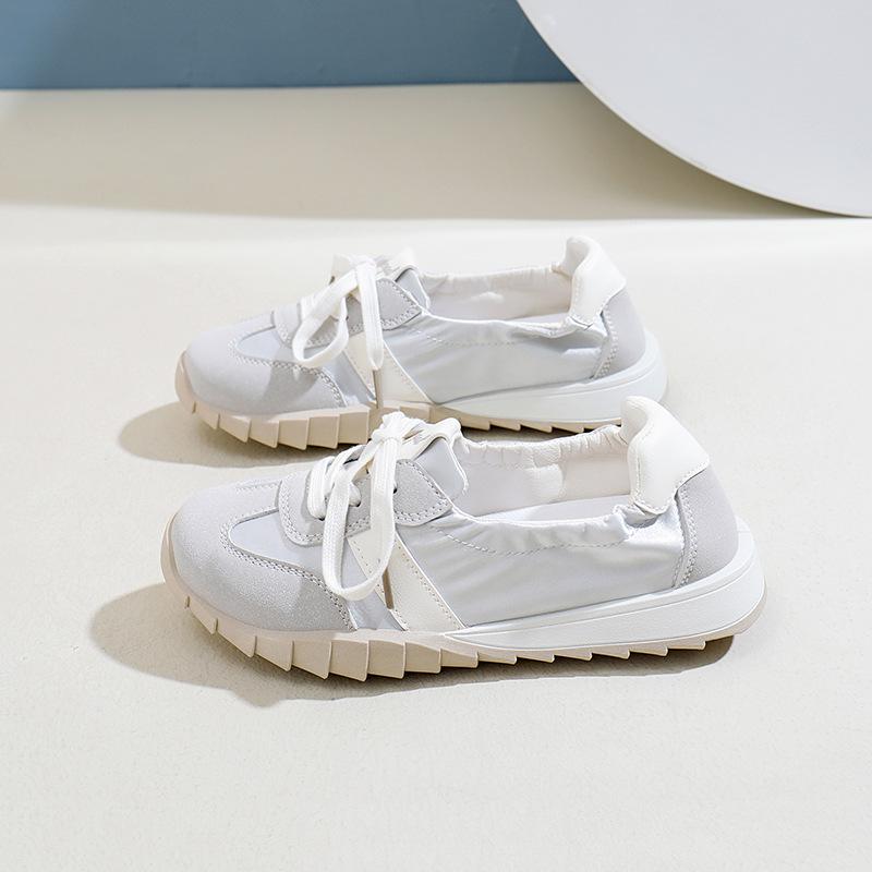 

Увеличивающие рост Cortez Женские студенческие туфли Tide Осень Новые туфли для досок Толстая подошва Дышащая повседневная обувь 38