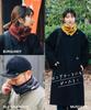 Nakota Buttoned Mixed Heather Neck Winter Snood Scarf for Men and Size All Black Micro-Boa Warmer, Antibacterial, Odor-Resistant, Women, L,