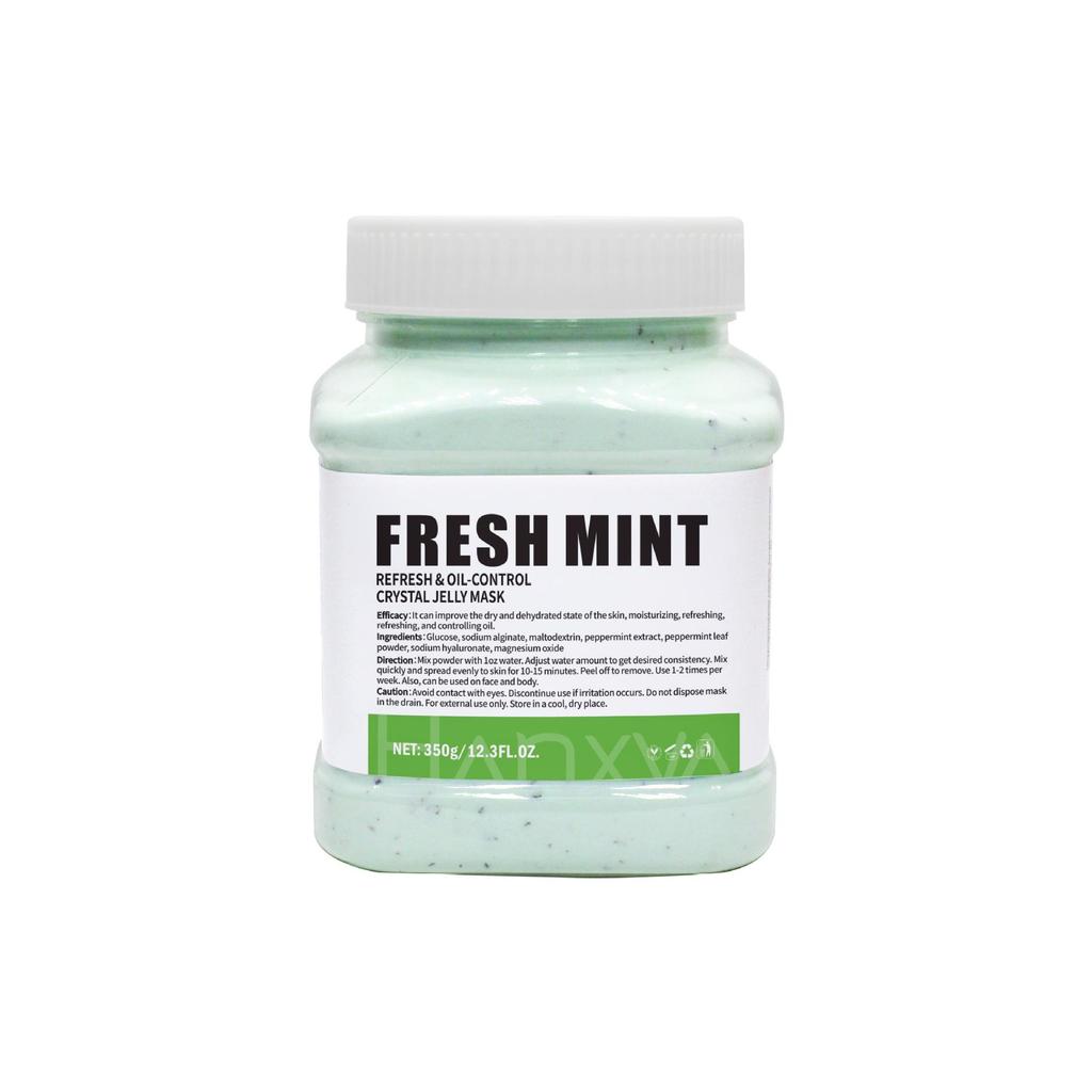 Cross-Border Crystal Rose Gold & Mint Hyaluronic Chamomile Soft Film Powder Mask