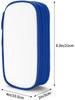 DIY Blue Double-Layer Large Capacity Pencil Case - Versatile and Stylish for Students.