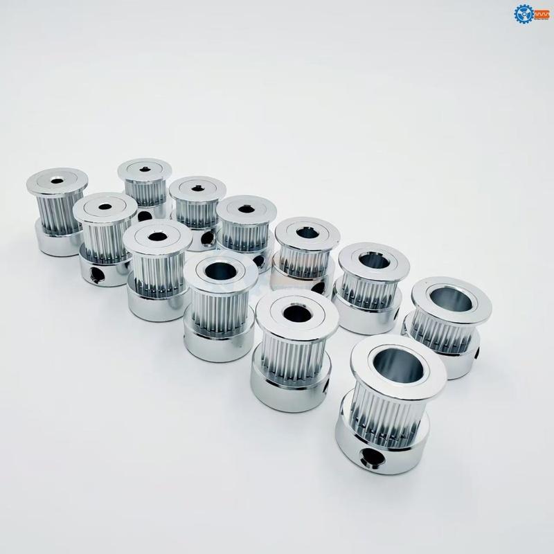 2GT GT2 Zamanlama Kasnağı 20/22/24/25/30 Diş K Tipi Delik 3-12mm Genişlik 6/9/10/15mm Senkron Zamanlama Kasnağı