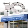 Tendalino Espandibile Portatile Telaio in Acciaio Tenda Impermeabile Staffa di Montaggio Supporto per Giardino Campeggio