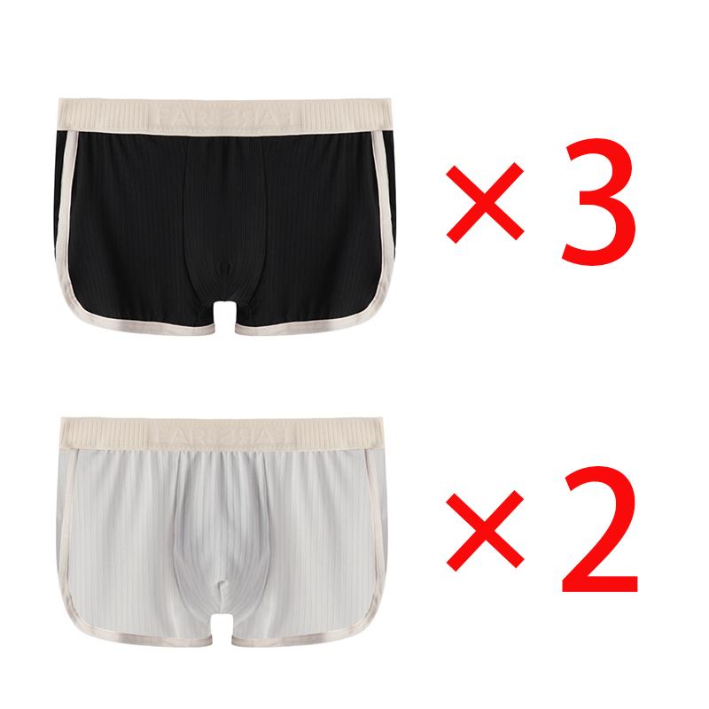 

Мужское нижнее белье боксеры в полоску из чистого хлопка, дышащие боксерские шорты, мужские модные боксеры 2XL