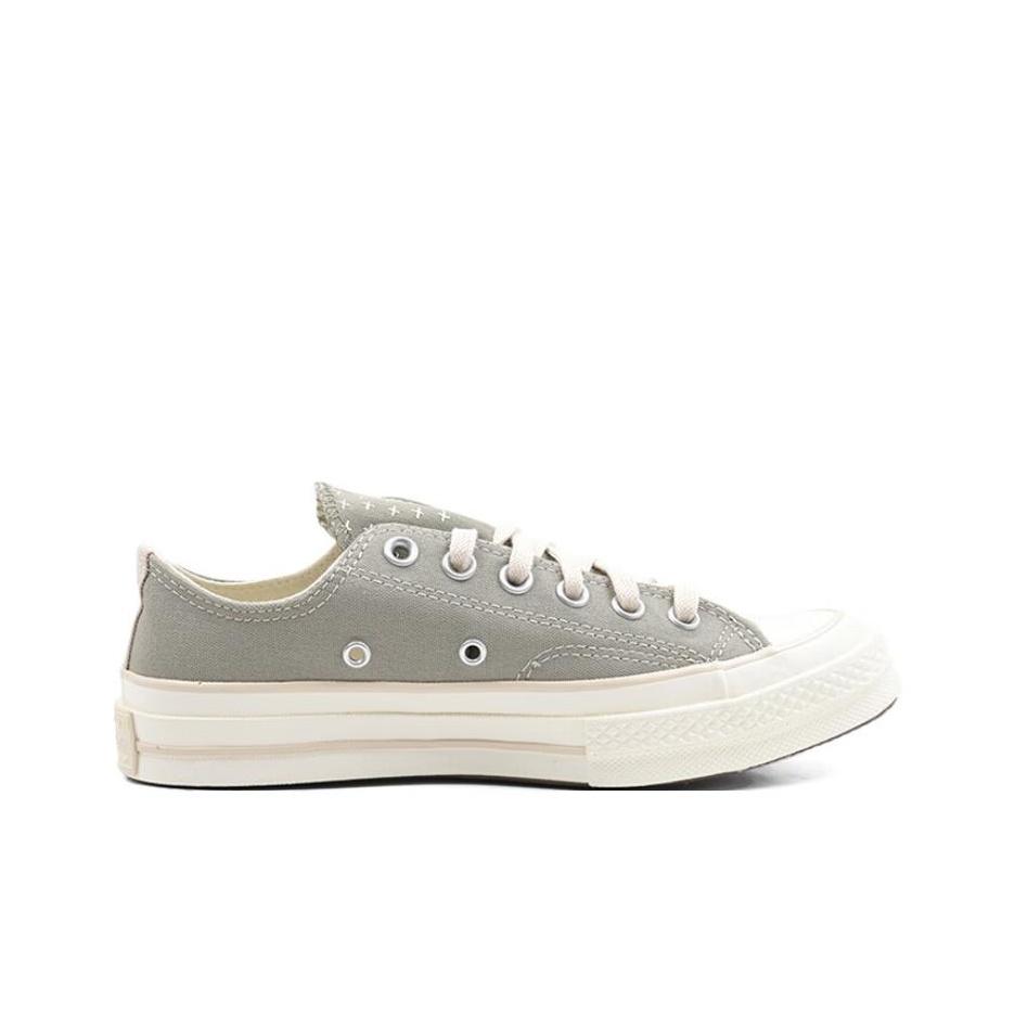 Converse Chuck 70 Low Worn - Light Field Surplus Unisex Sneakers Green Light-Dune A09188C