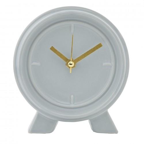 Interval Ceramic Mantel Clock - Ocean Blue
