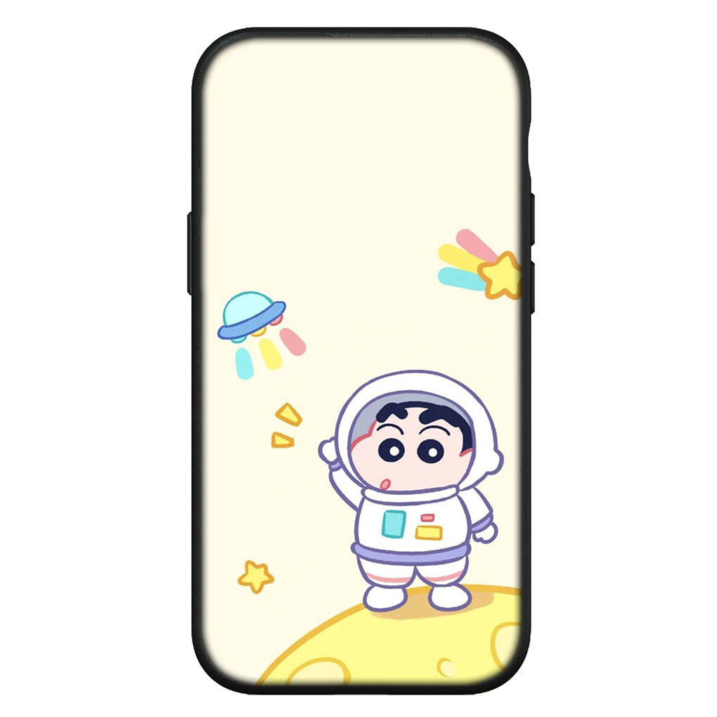 For iPhone 16 15 Xiaomi Redmi Note 14 13 12 11 Pro Max X 8 9 16e Samsung Galaxy S25 S24 S23 Moto OPPO Huawei Cute Crayon Shin Chan Shinchan Phone Case