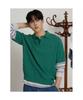 Binpolmen Cable Collar Neck Knit Green