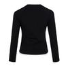 Adidas FOS Waffle Long Sleeve Top Casual Solid Color Simple Skin-Friendly Regular T-Shirt Women tops KU5428