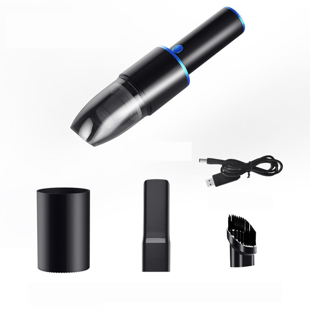 Car Mounted Vacuum Cleaner, Wireless Charging, High-power, Strong Suction, Dual-purpose Small Car Vacuum Cleaner for Household U