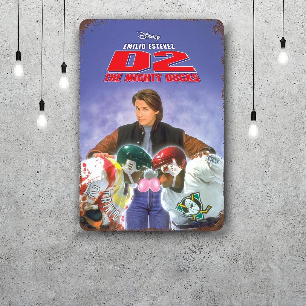 Emilio Estevez Actor Decor Poster Vintage Tin Sign Metal Sign Decorative Plaque for Pub Bar Man Cave Club Wall Decoration