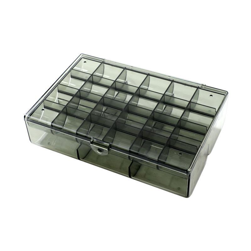 Luxury Ring Earring Organizer Dust-Proof Moisture-Proof Necklace Jewelry Storage Box Lid Double-Layer Divided Jewelry