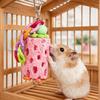 Pet Accessories Colorful Parrot Chewing Toys Interactive Hanging Hamster Grinding Stone Bite Resistant Mouth Molar String Indoor