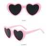 Heart Sunglasses for Dolls, Cute Pet Glasses for Stuffed Animals, Dress Up Accessories for Porch Goose Statue, Toy Eyewear for Kids