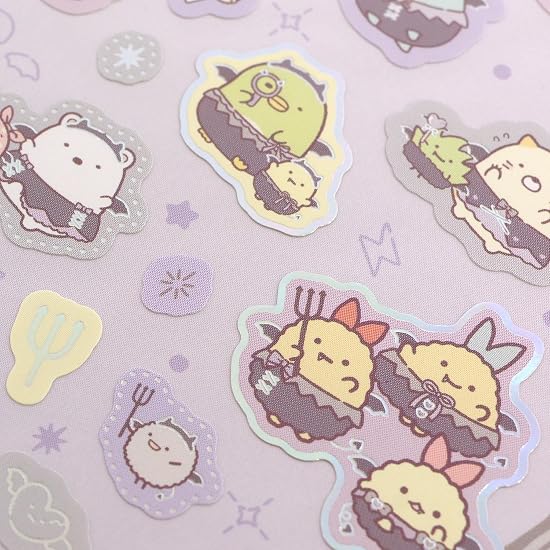 SE74102 Sumikko Gurashi "Angel and Devil Tail" Sticker
