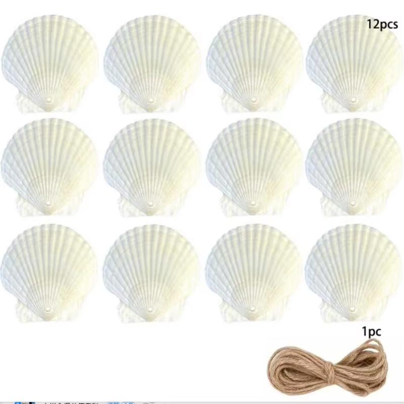 Punching hole Small Sea Shells For Crafts Crafting Shell Bulk Real Seashells Natural Mother Of Pearl Shell Pendant Sector-Shaped