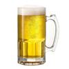 1000ml Velká kapacita S uchem Velký skleněný pivní pohár Silný žáruvzdorný hrnek na čaj Velký pohár na točené pivo