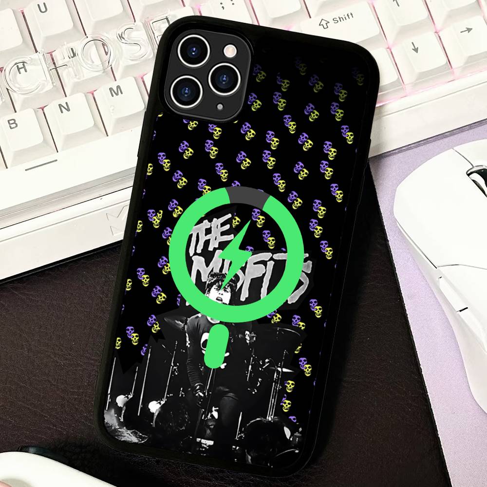 The Misfits Glenn Danzig For Magsafe Magnetic Wireless Phone Case For IPhone 17 Pro 16 15 14 Plus 13 12 11 Pro Max