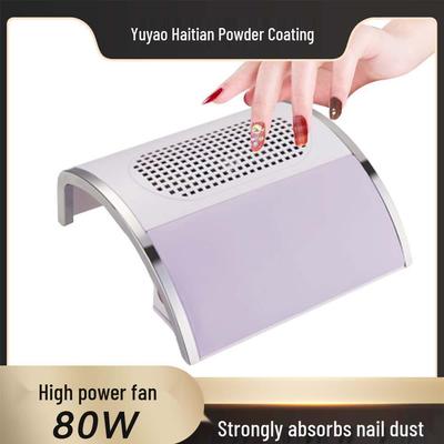 80W Doppel-Ventilator Nagelstaubabsauger mit Filtersieb
