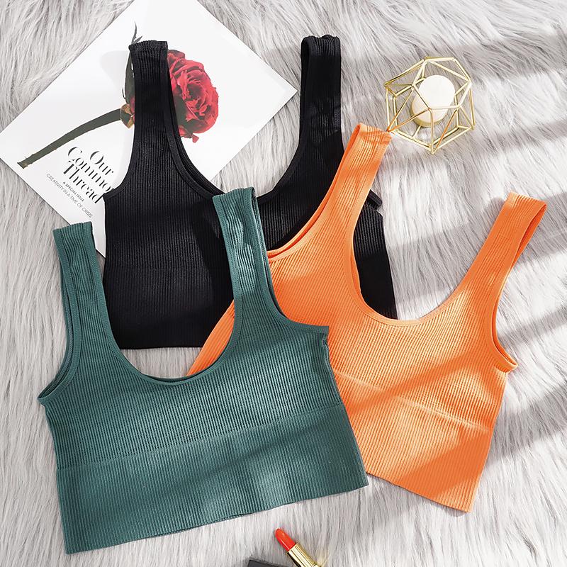 Women's Plus Size Beautiful Back Bra Non-slip Cup Comfortable and Breathable U-back Design Wearable As Outerwear