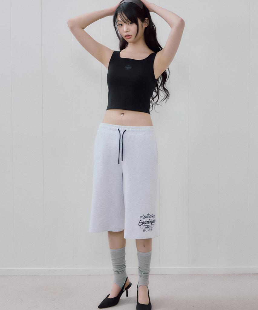 Kolallikeu Soft Essential Bermuda Pants Light Grey