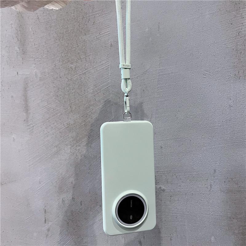 Applicable To Huawei Mate11 Mobile Phone Case, New Pro + High-grade Liquid Silicone Strap, Wristband, Lanyard, Anti-drop  Cover.