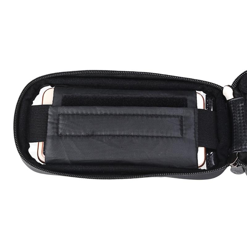 Multifunctional Bicycle Bag Waterproof Bike Top Tube Bag Cycling Phone-Case Holder for Under 6.5'' Phones Bike Accessory