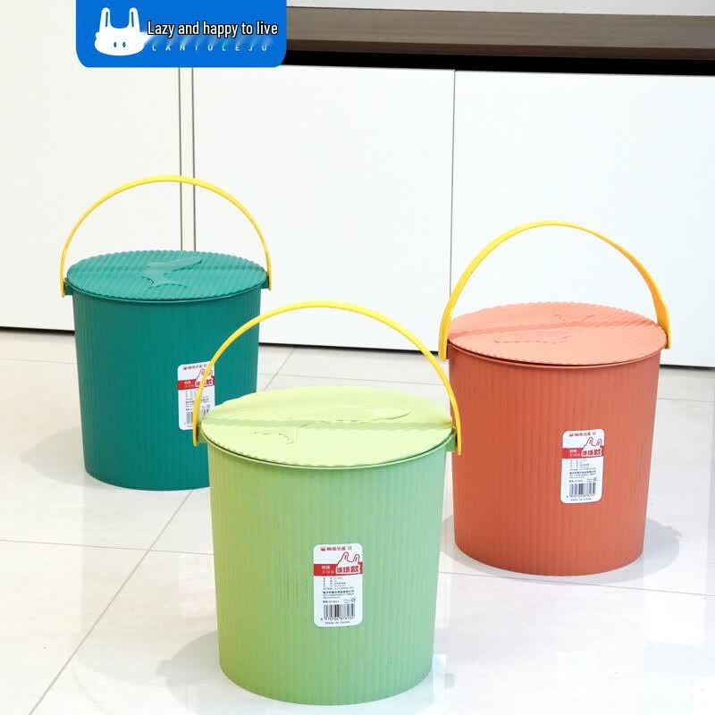 Large Disposable Plastic Buckets (10-Pack)